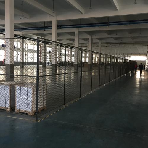 车间生产线与仓库货物分区隔离网的规划