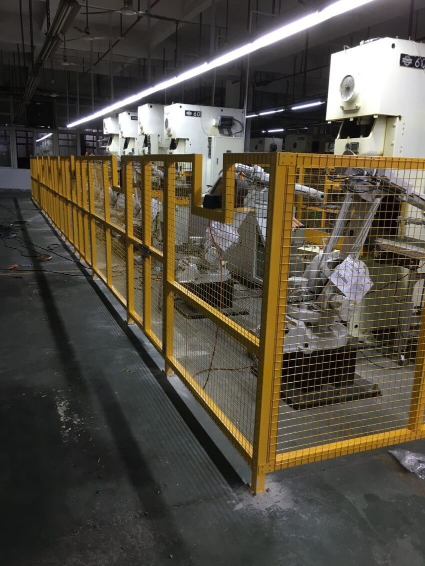 车间隔离网改造与安全标准实施