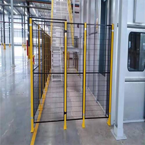 钢板网车间安全栏：防撞防坠，守护员工安全